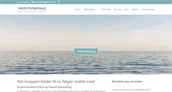 Desktop Screenshot of jacobkongshaug.dk