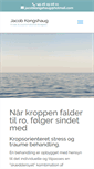 Mobile Screenshot of jacobkongshaug.dk